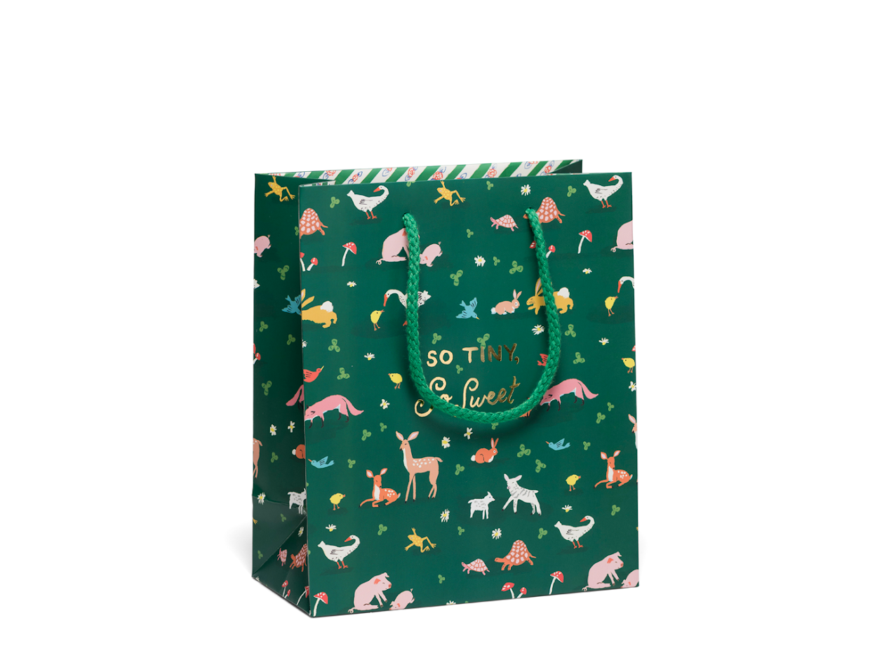 Tiny Animals Medium Gift Bag