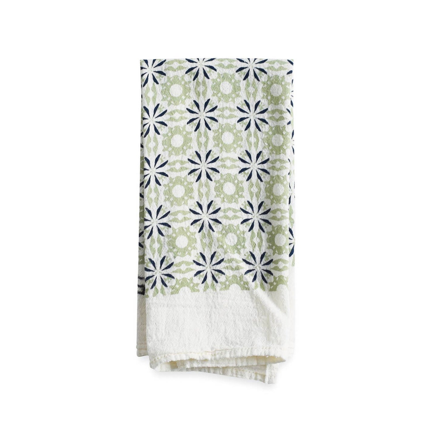 Mixed Woodblock Chicory Napkins (Set of 4)