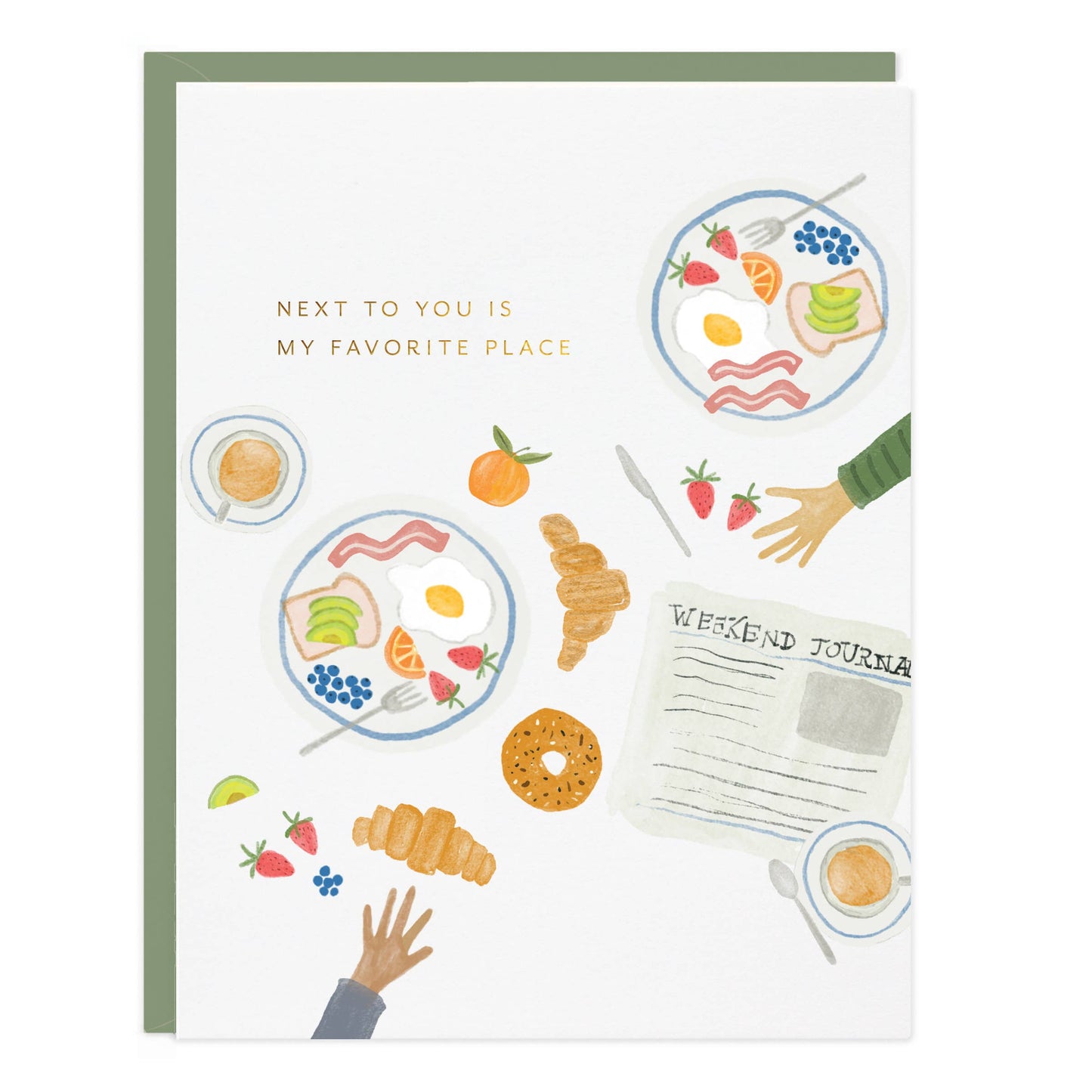 Favorite Brunch Greeting Card