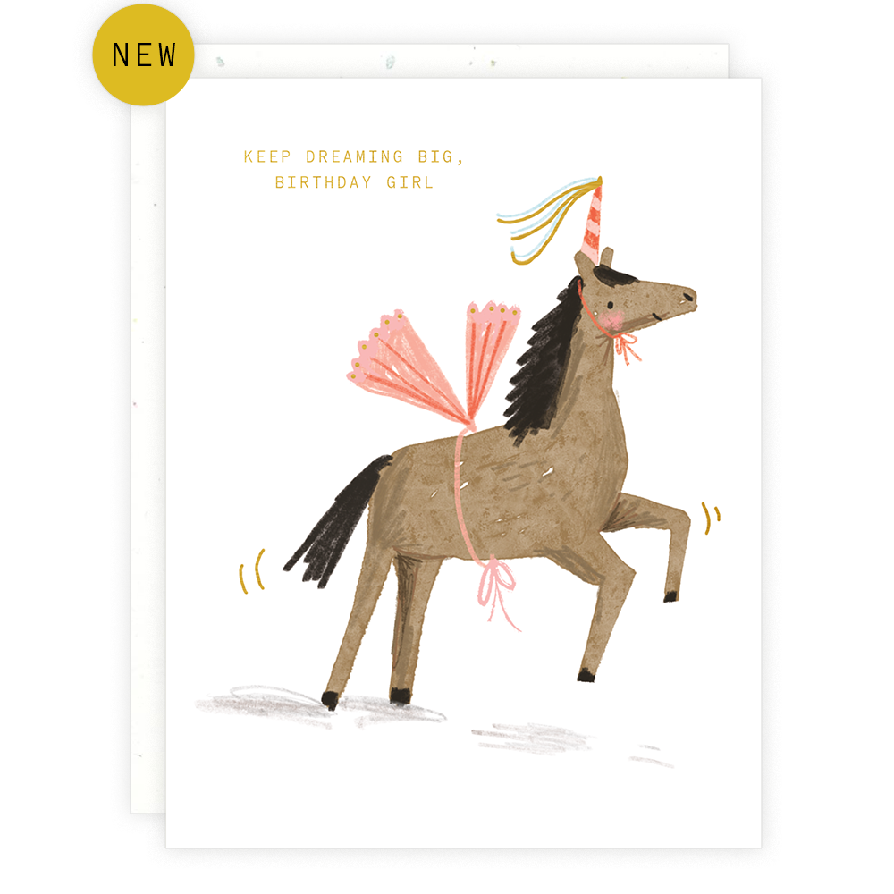 Dream Big Birthday Greeting Card
