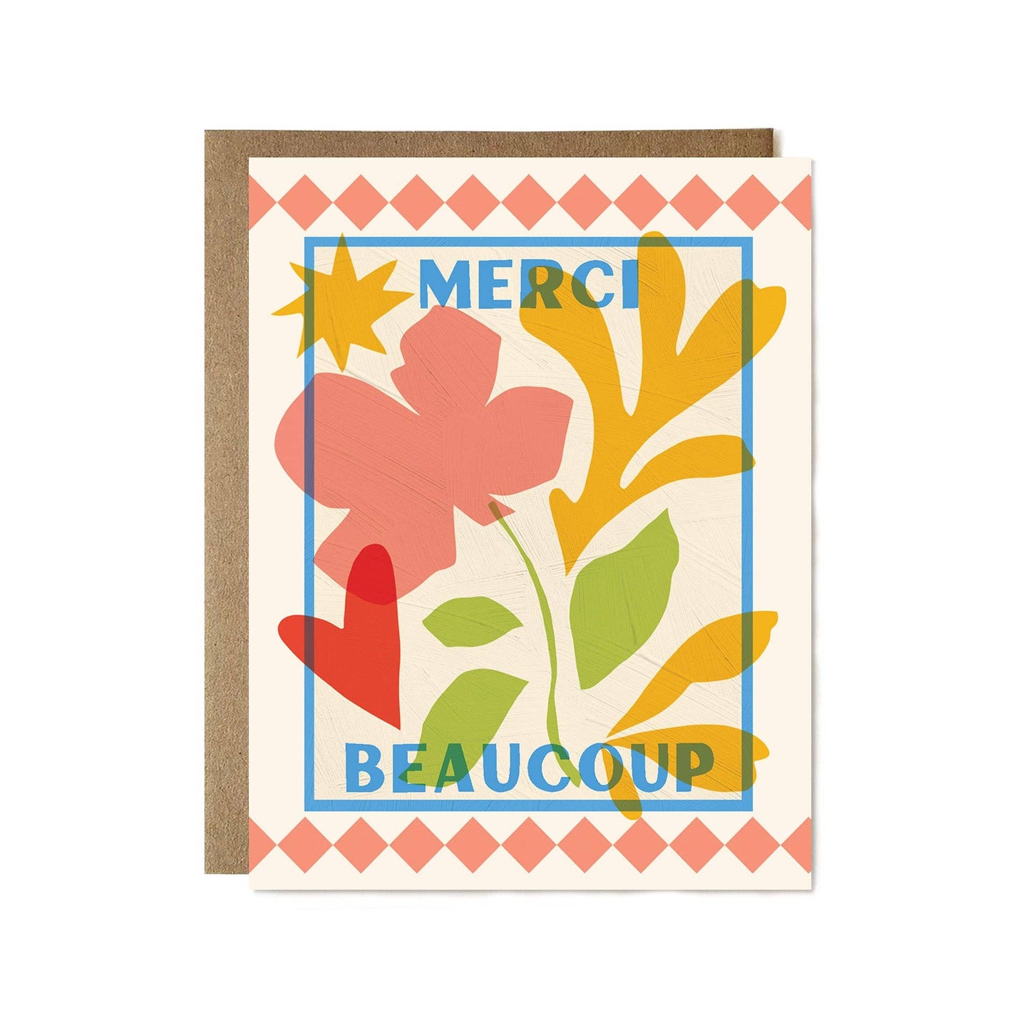Merci Beaucoup Greeting Card