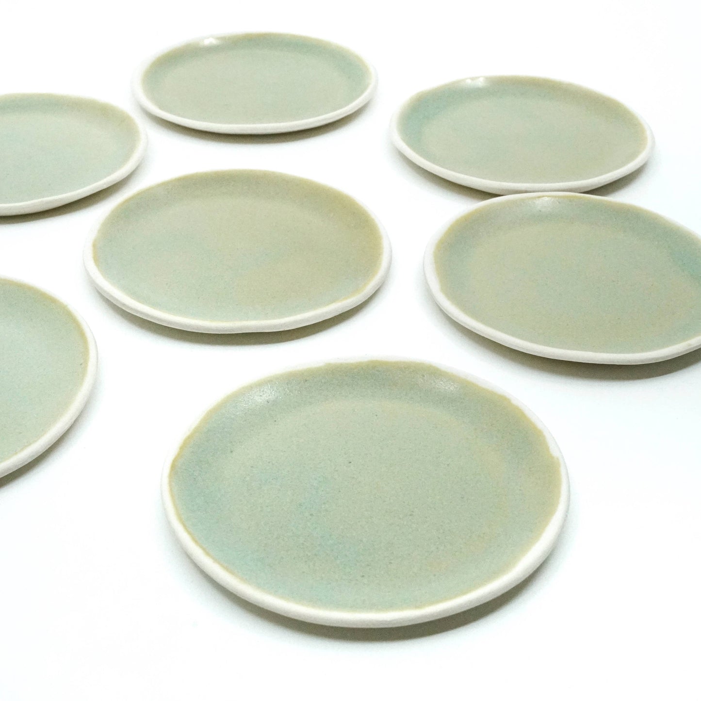 Porcelain Clay Trinket Dishes
