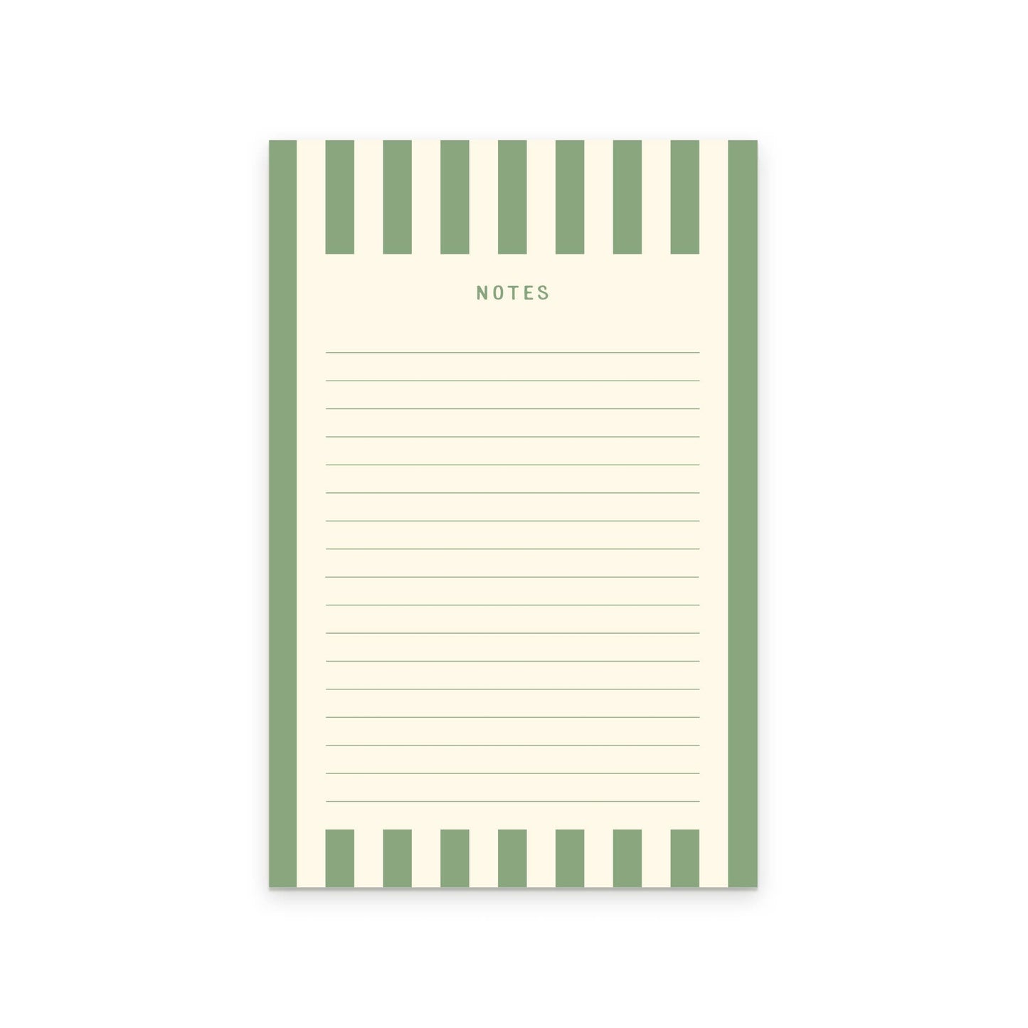 Striped Notepad