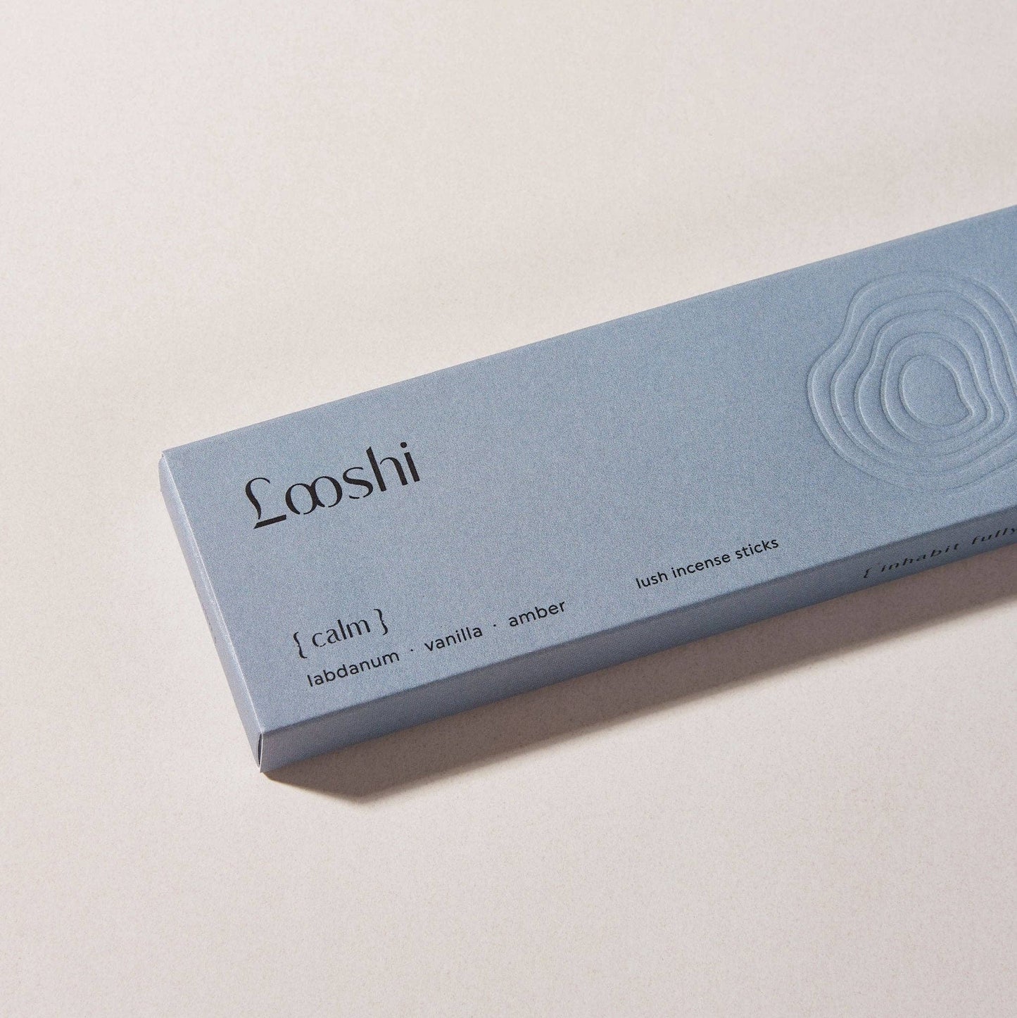 Natural Incense with Labdanum, Vanilla Bean, Amber