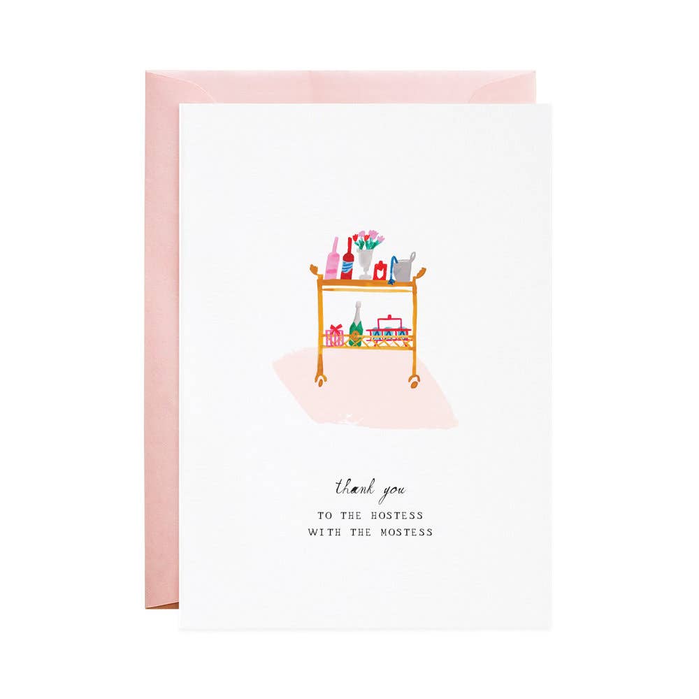 For the Hostess Greeting Card