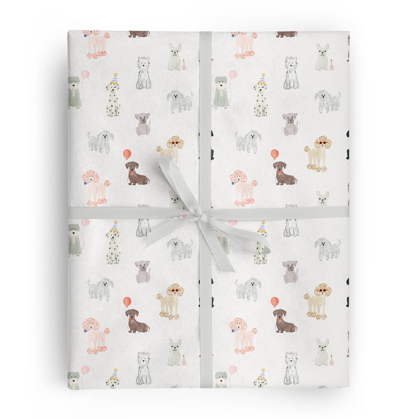 Dog Party Wrapping Paper Roll