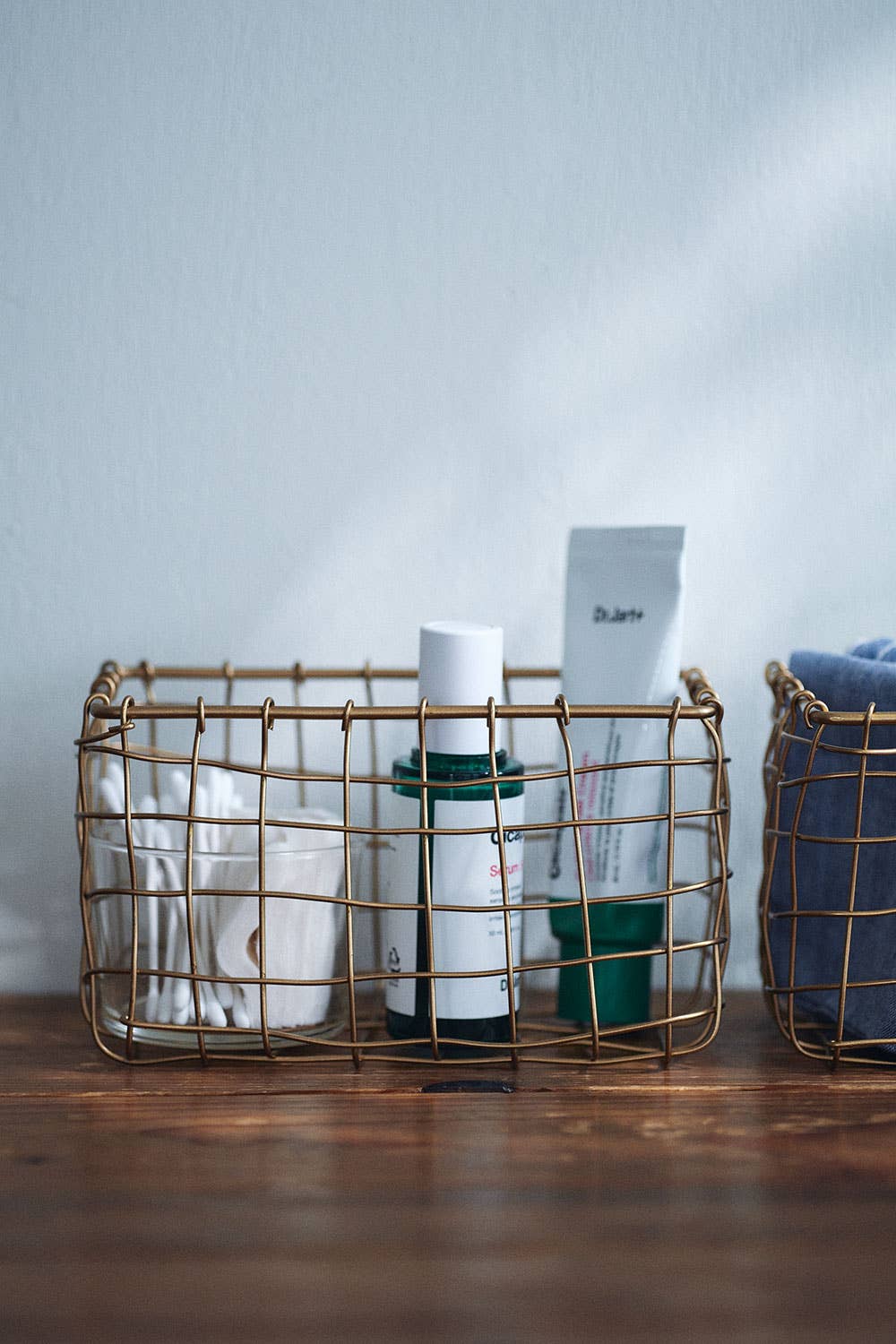 Brass Wire Basket (Rectangle)