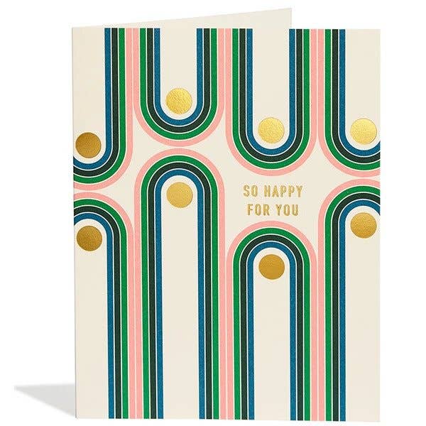 Happy For You Greeting Card