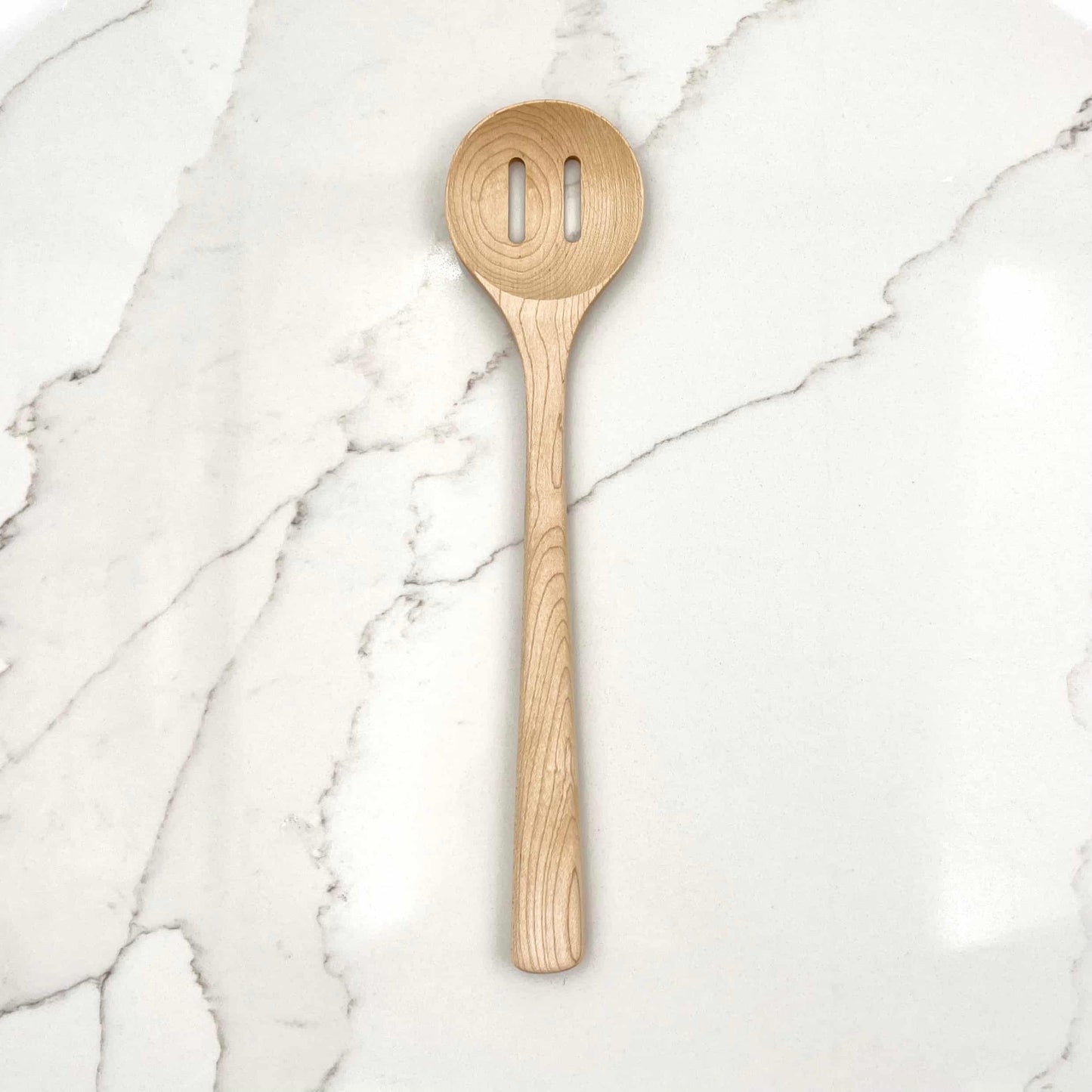 12’’ Slotted Wooden Spoon