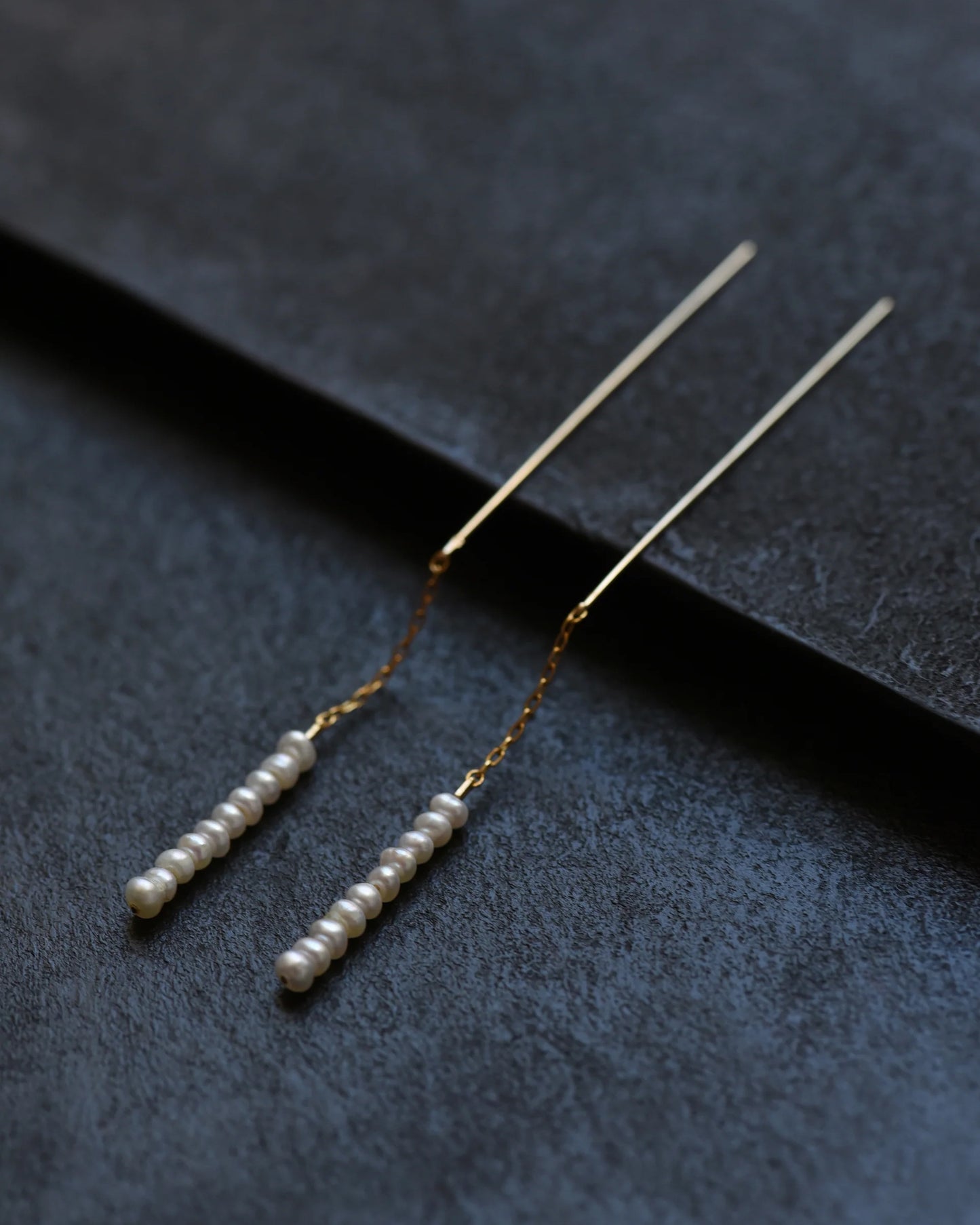 Pearl Threader Earring