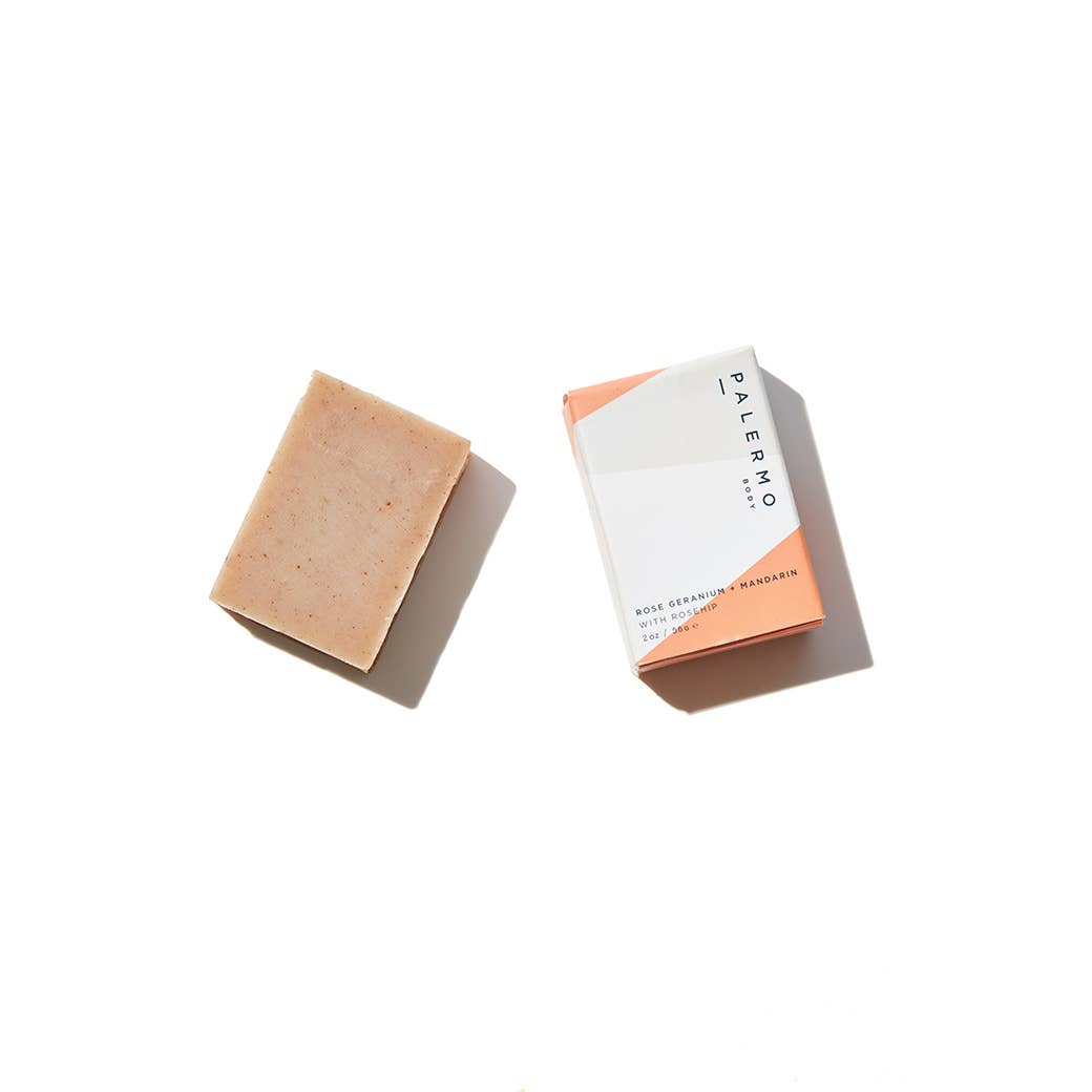 Rose Geranium + Mandarin Soap