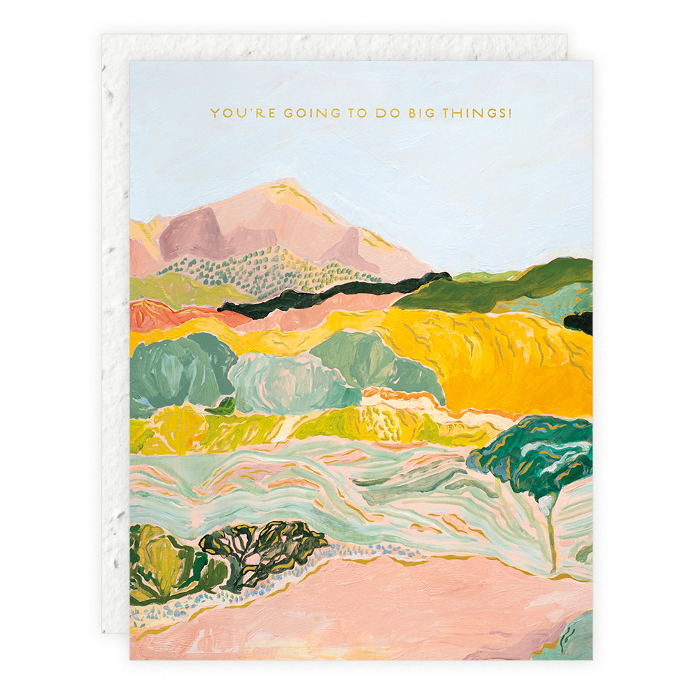 Big Things Congratulations Greeting Card
