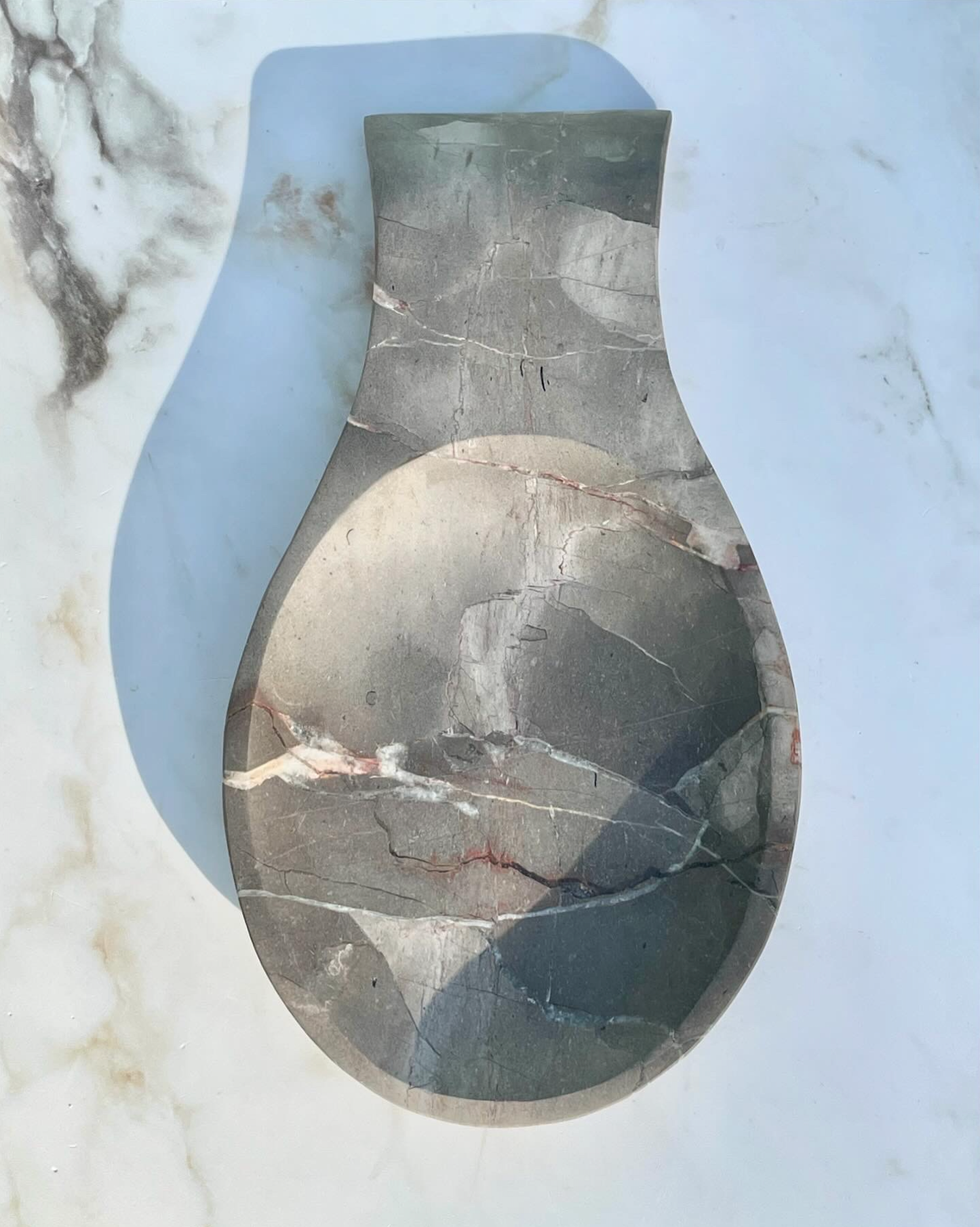 Oversized Marble Spoon Rest