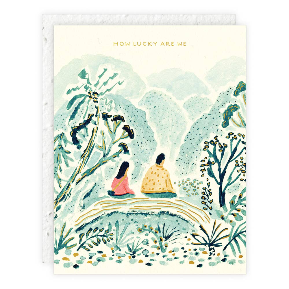 Lucky in Love Greeting Card