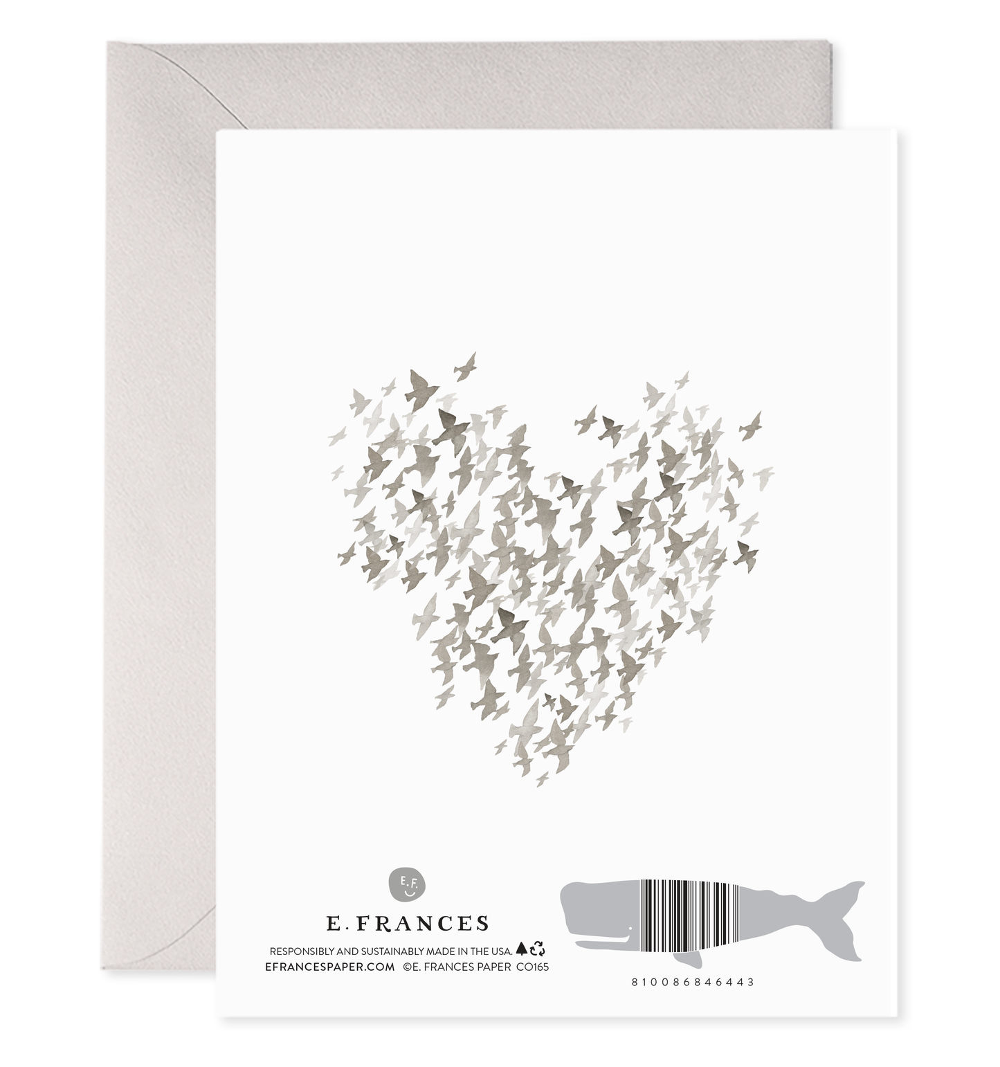Starlings Condolence Greeting Card