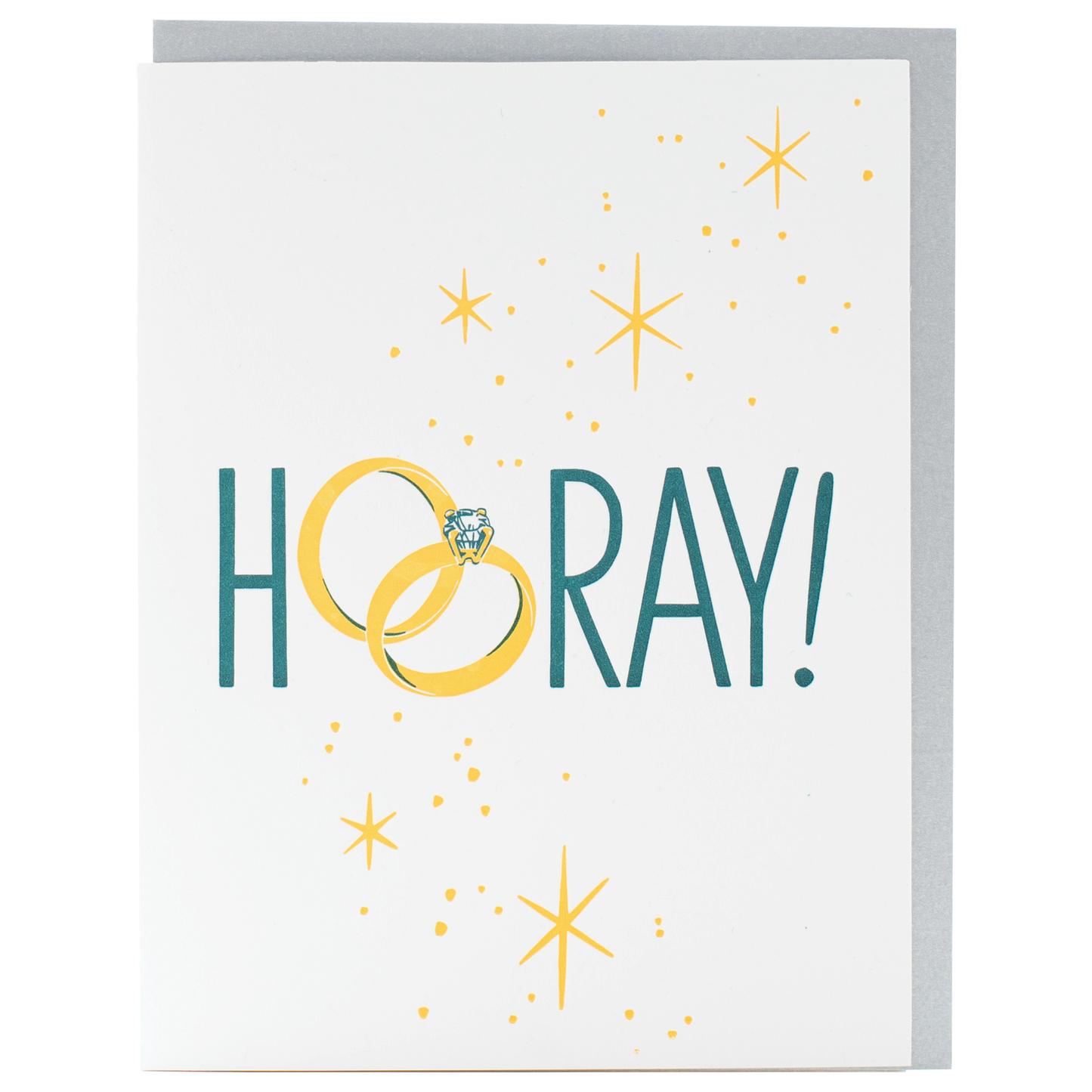 Hooray Wedding Greeting Card