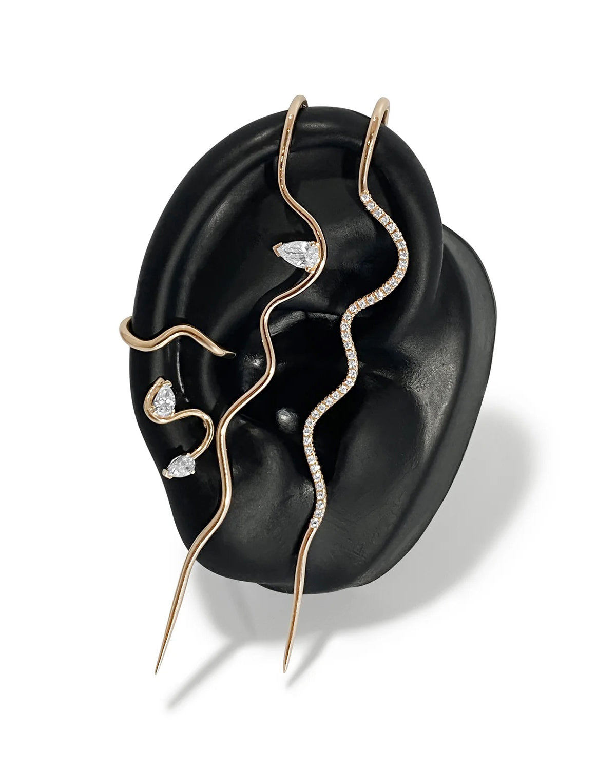 Ocean Wave Cuff Earring