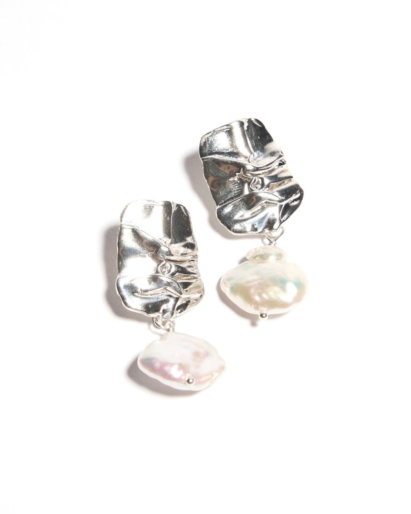 Fender with Pearl Earrings