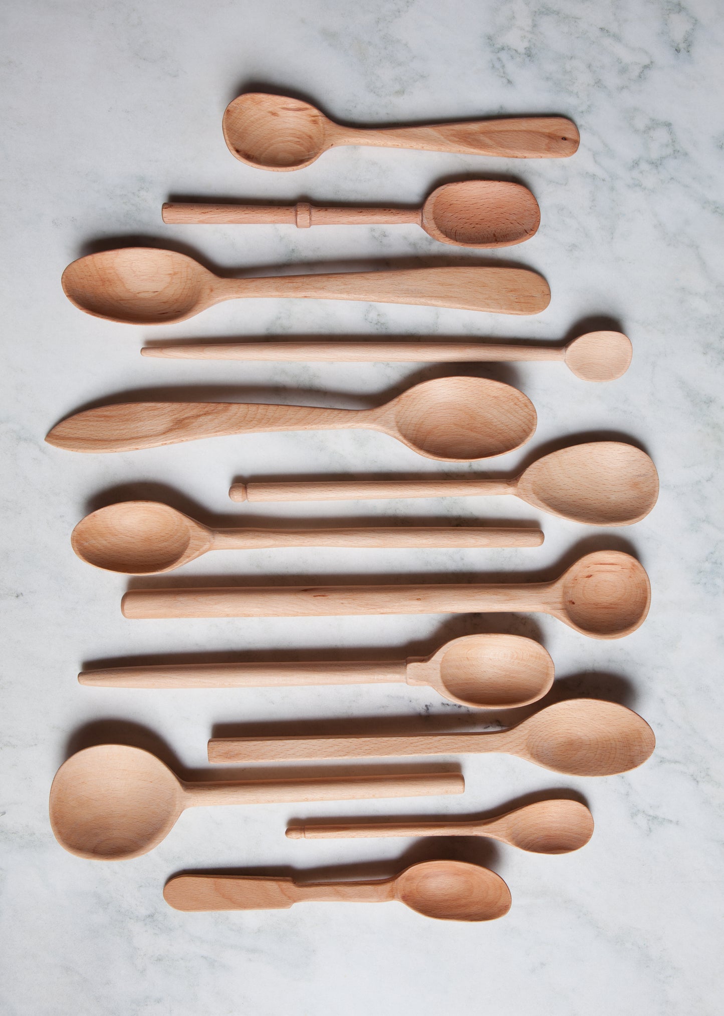 Baker's Dozen Wooden Spoons
