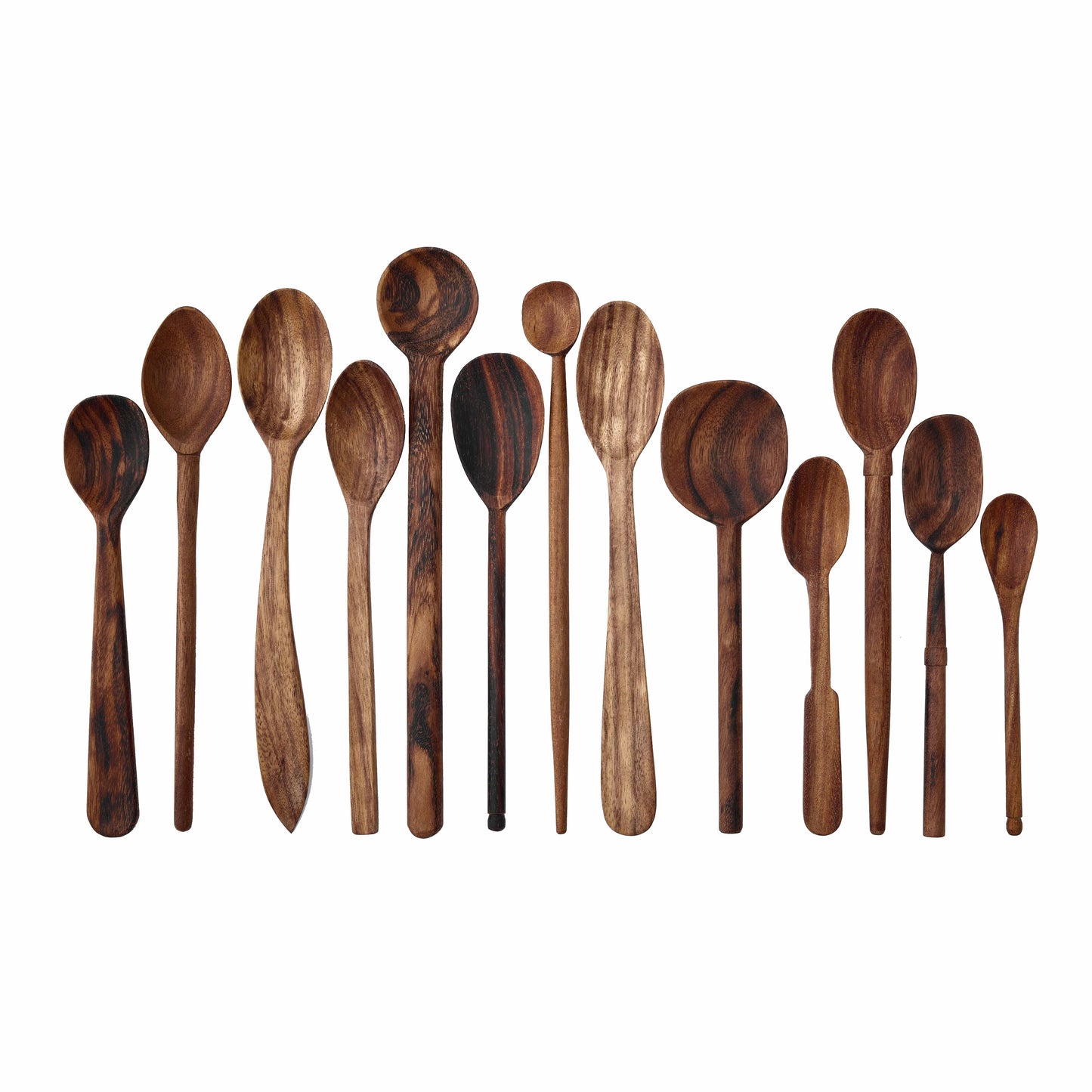 Baker's Dozen Wooden Spoons