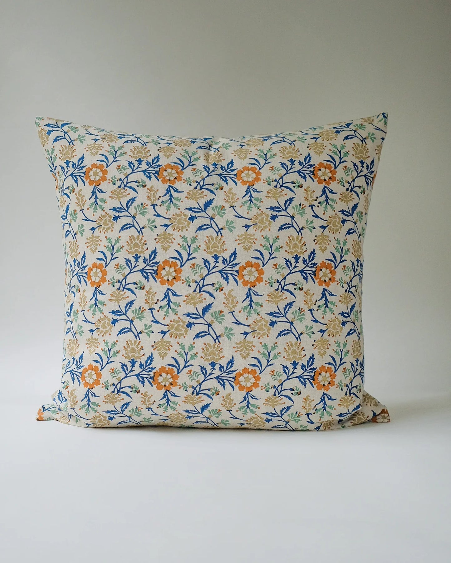 Priya Block-Printed Throw Pillow