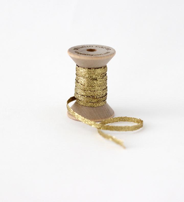 Metallic Braided Ribbon