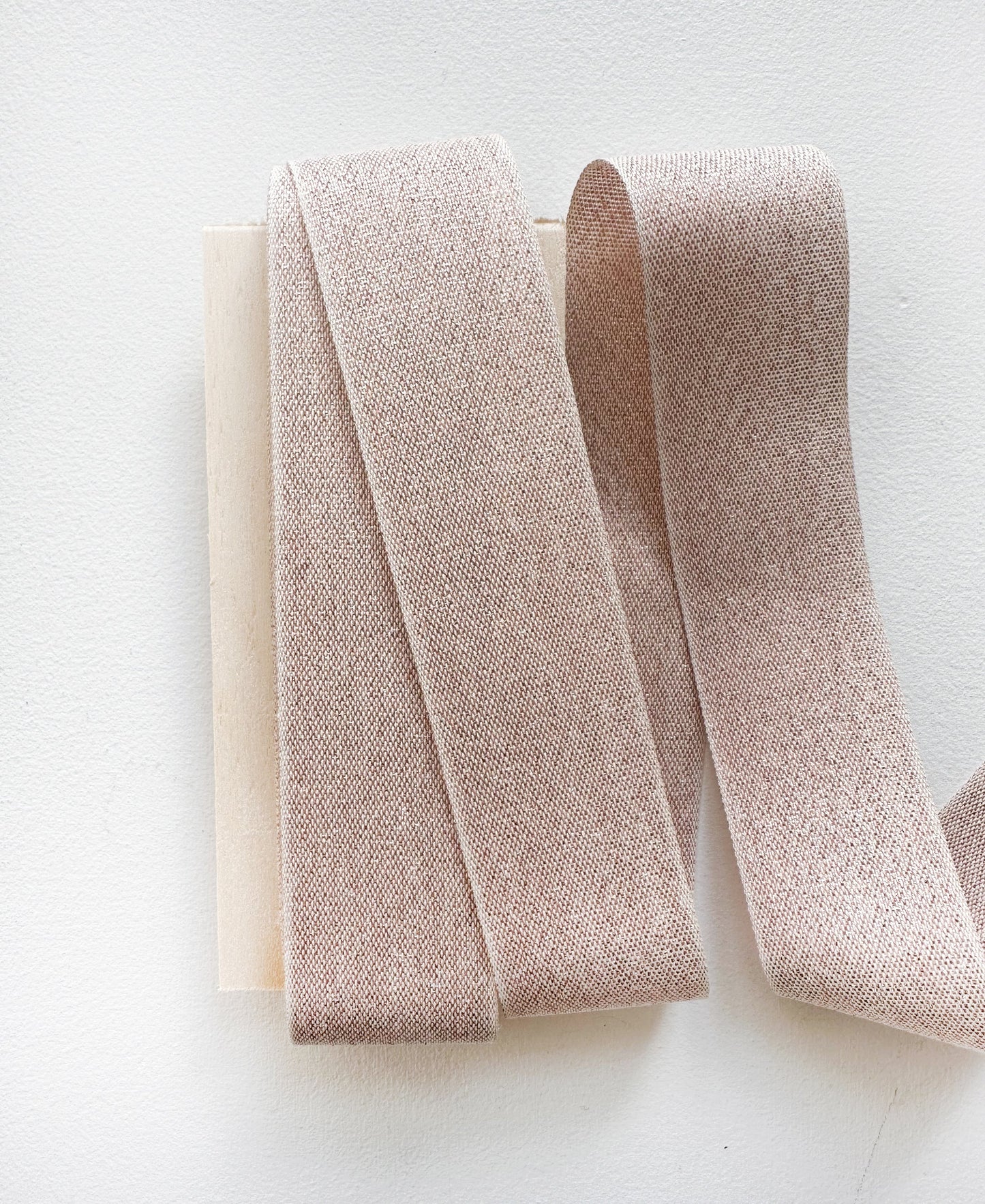Metallic Woven Cotton Ribbon