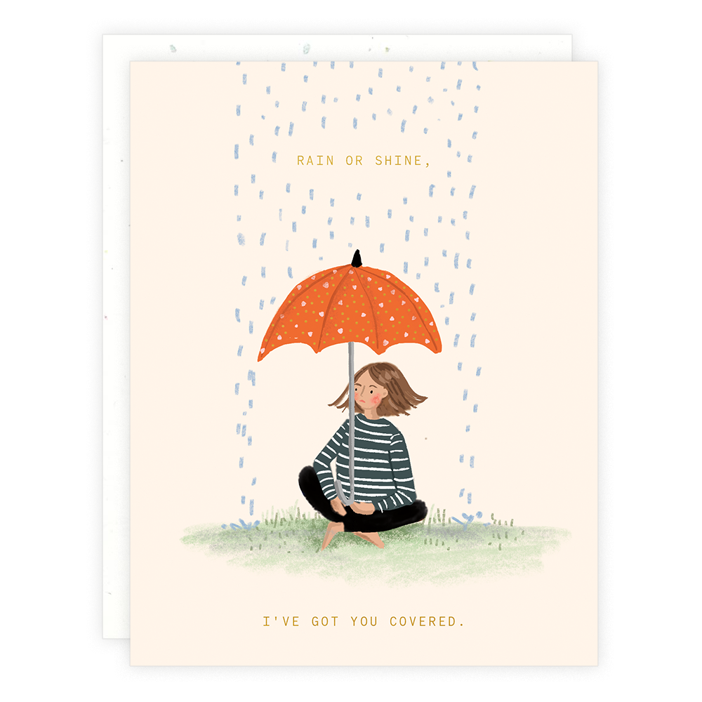 Got You Covered Greeting Card