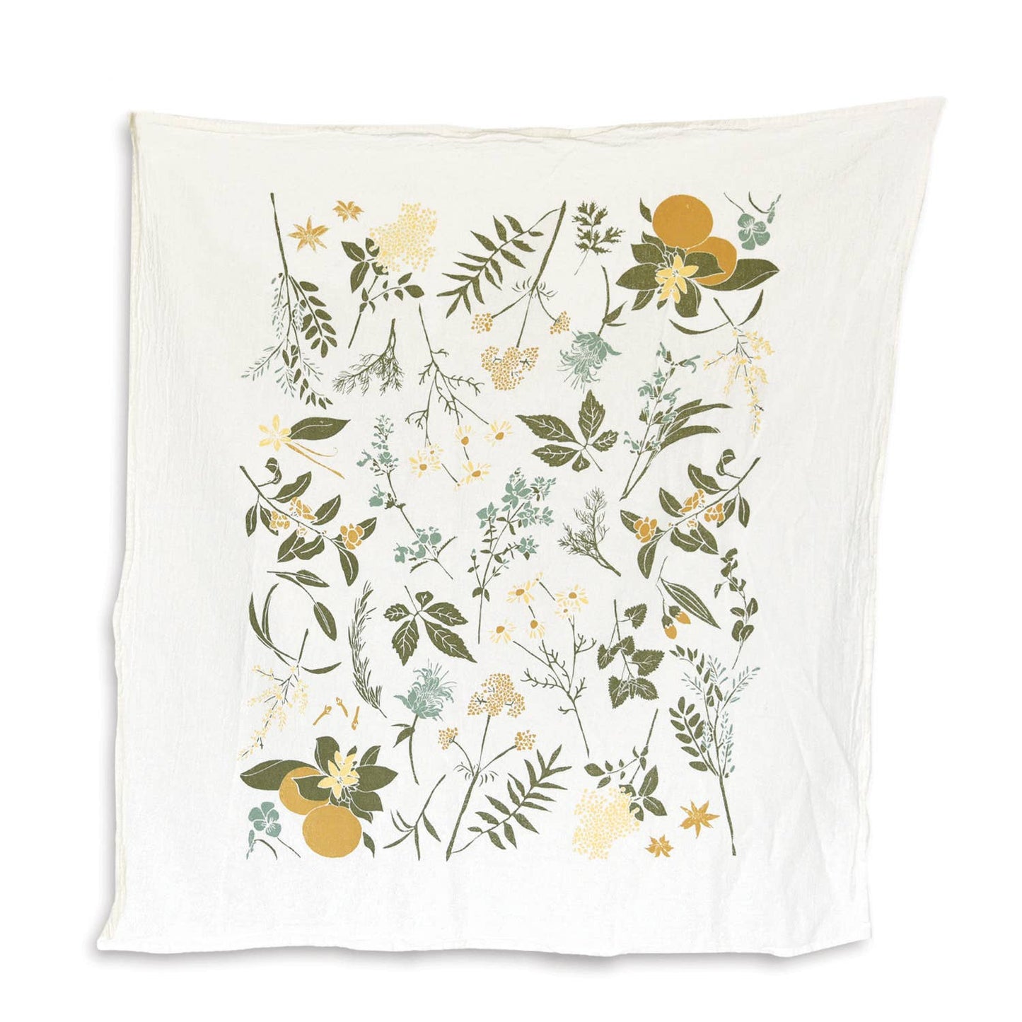 Herbal Garden Tea Towel