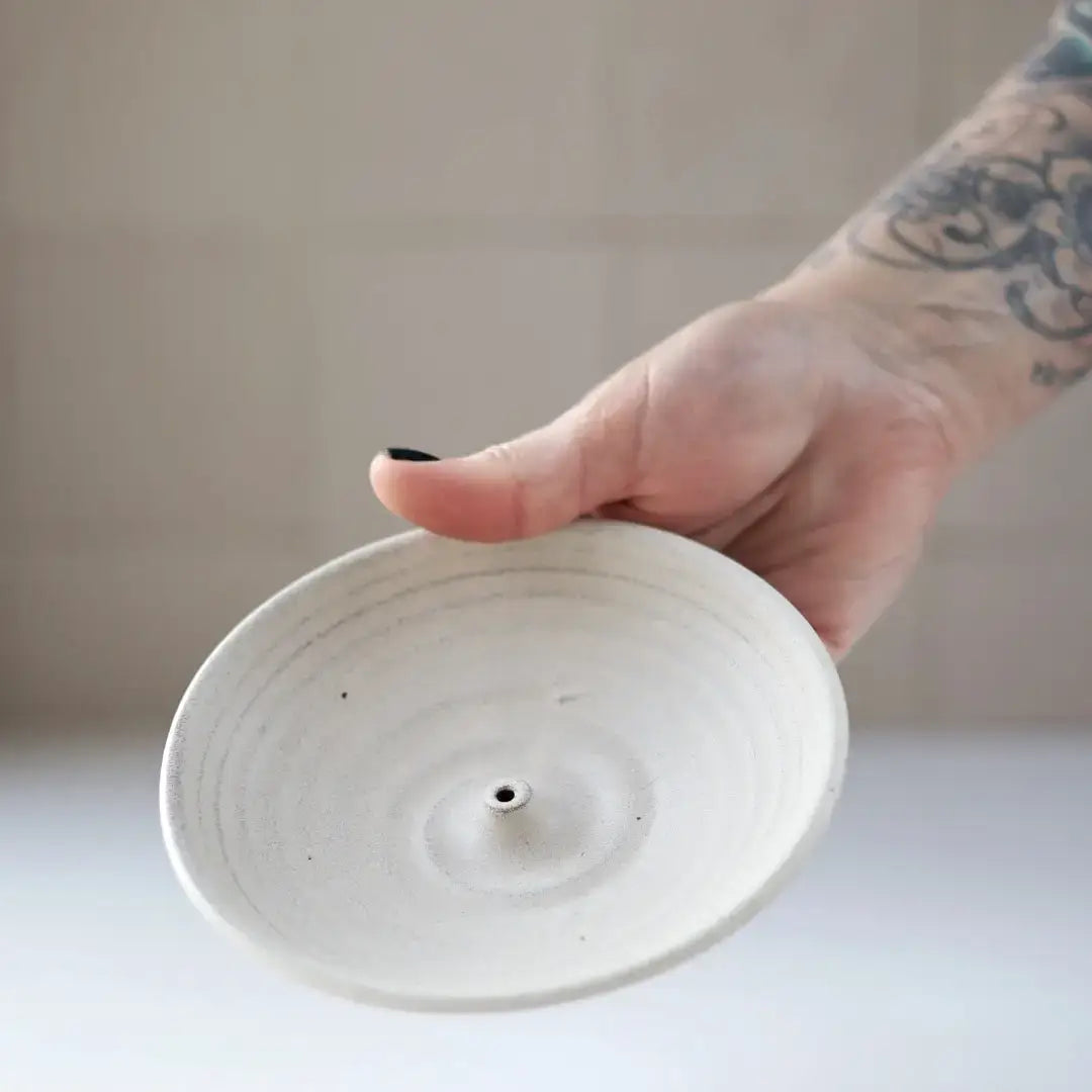 Handmade Pottery Incense Burner