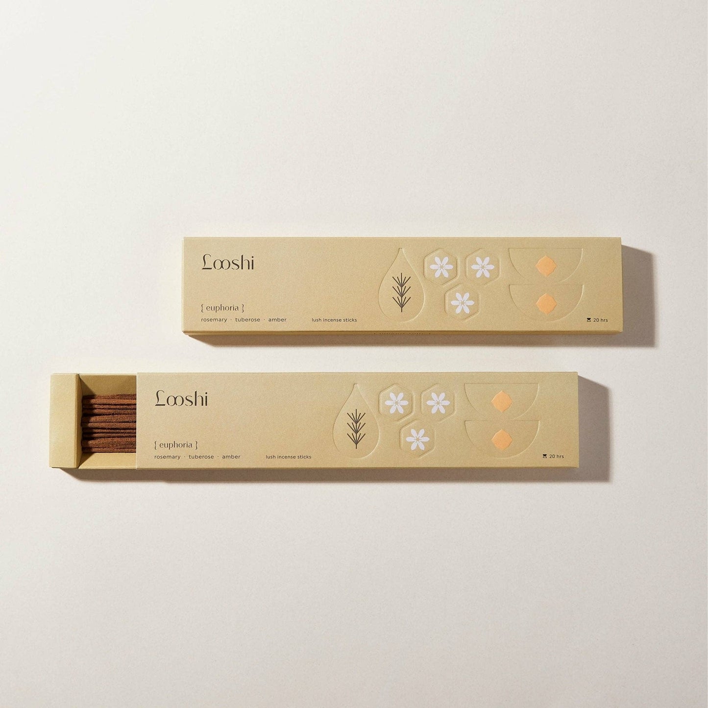 Natural Incense with Rosemary, Tuberose, Amber