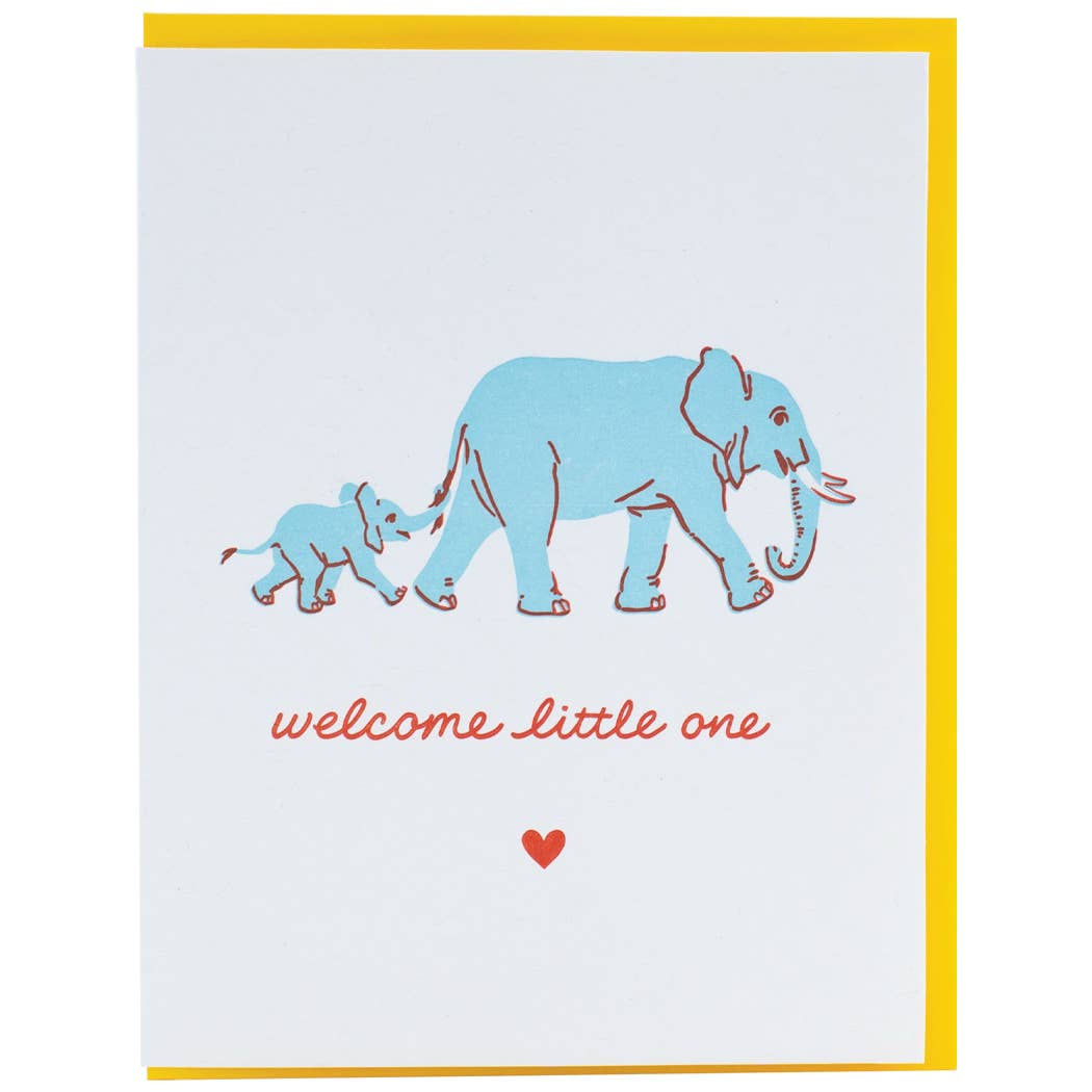 Welcome Little One Greeting Card