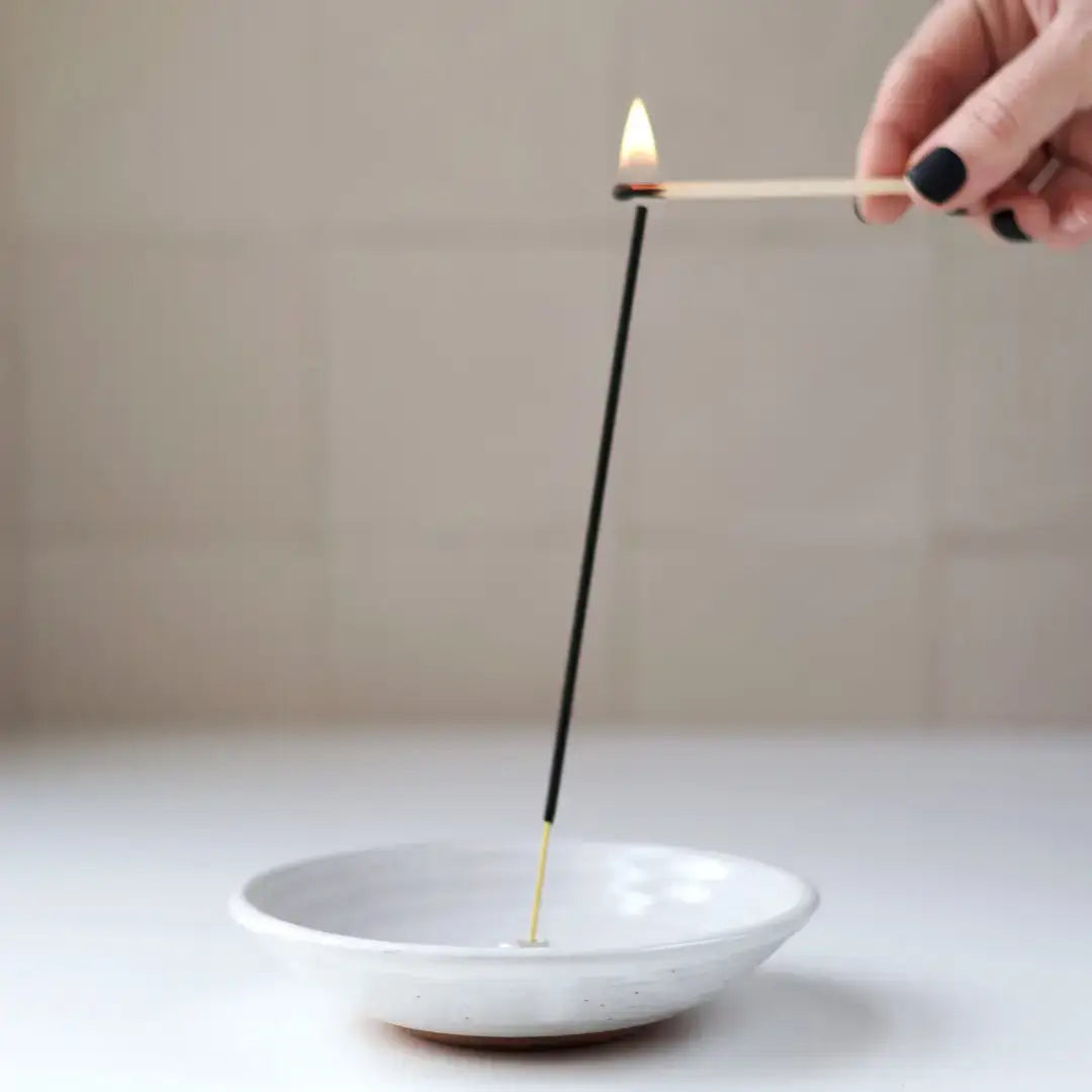 Handmade Pottery Incense Burner