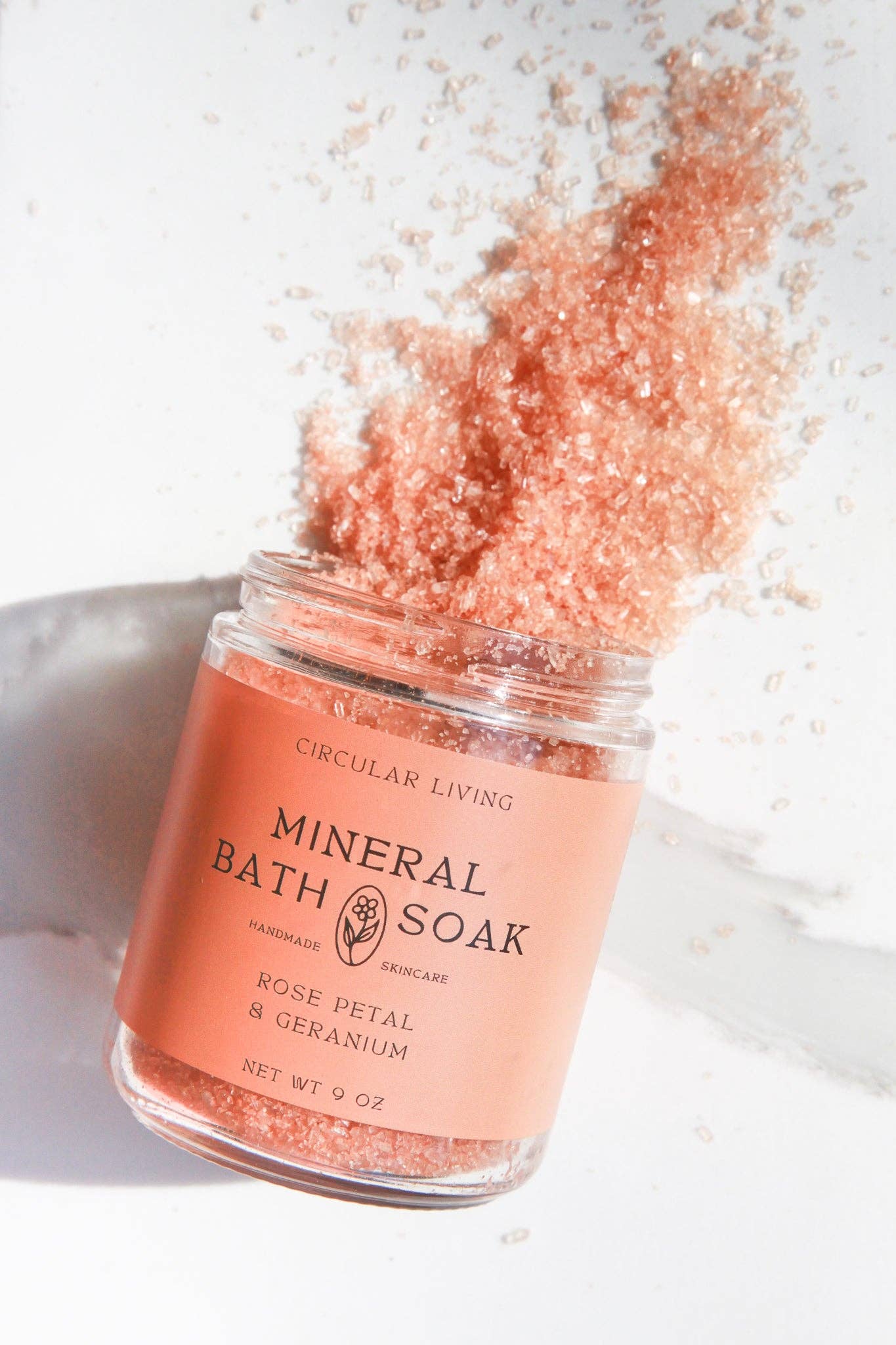Rose Petal & Geranium Mineral Bath Soak