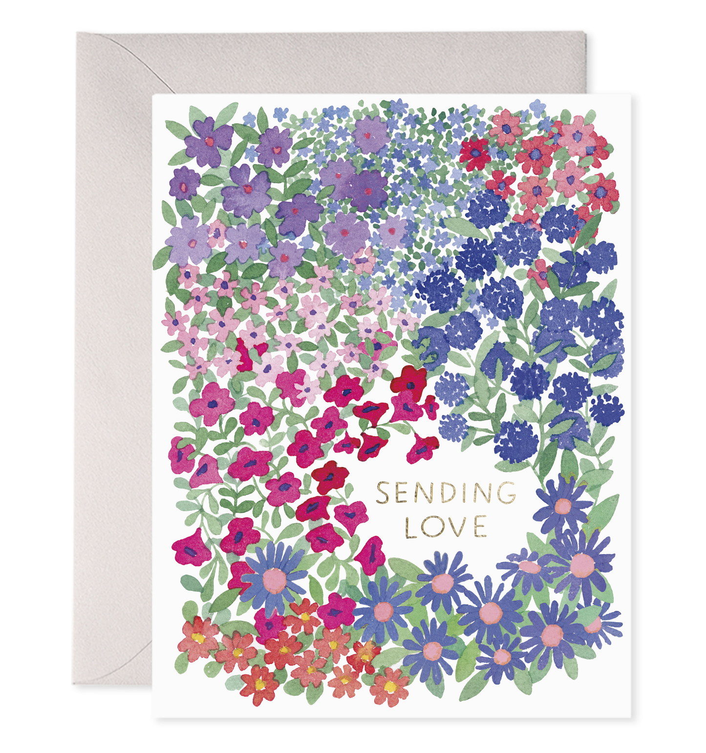 Sending Love Greeting Card