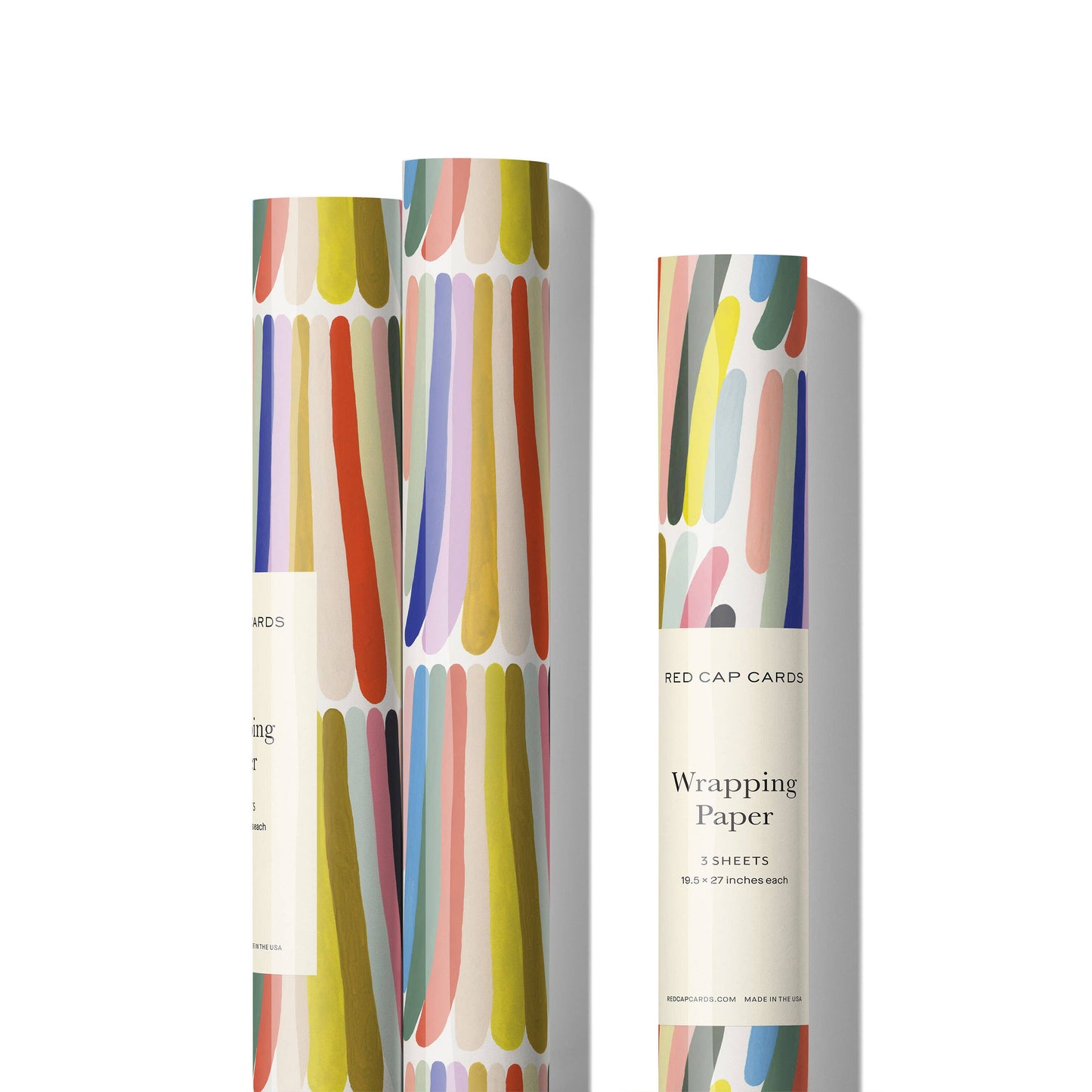 Rainbow Stripes Wrapping Paper Roll