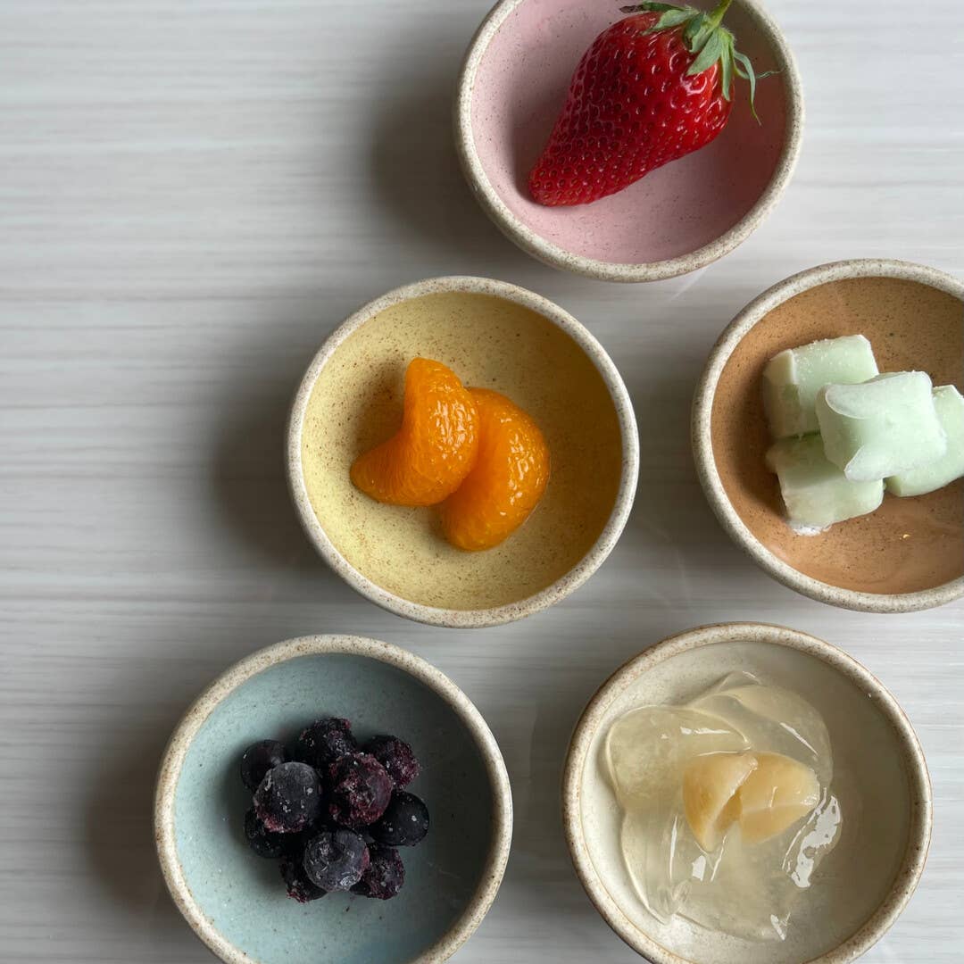 3" Ceramic Mini Condiment Bowls