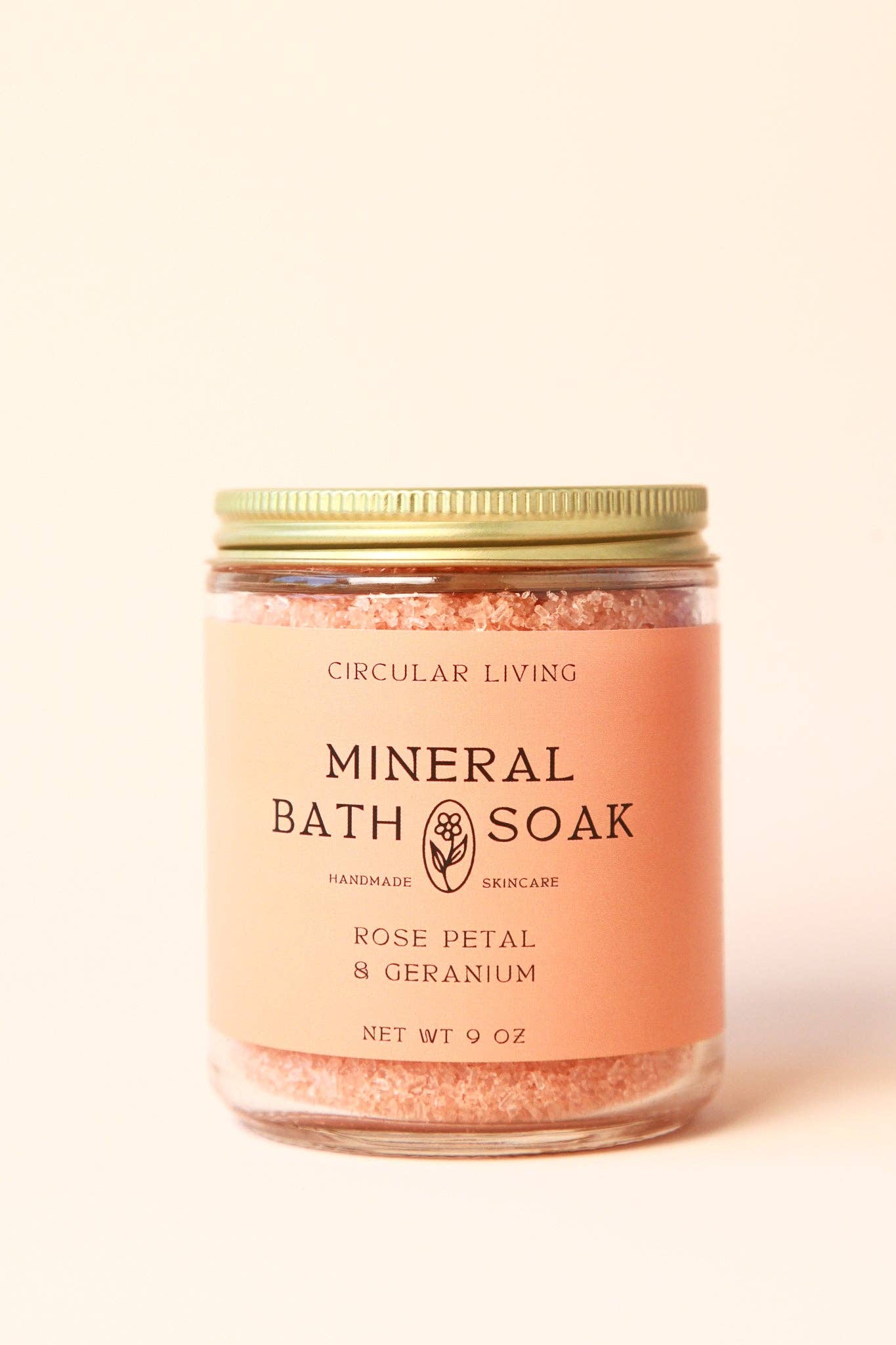 Rose Petal & Geranium Mineral Bath Soak