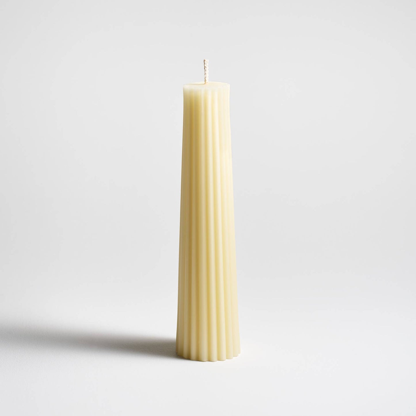 Petite Fluted Pillar Candle