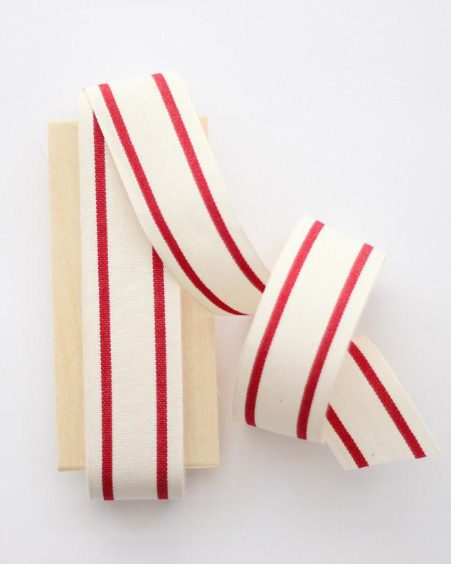 Striped Cotton Ribbon