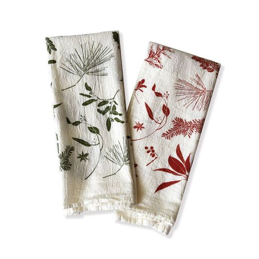 Mixed Boughs & Berries Napkins