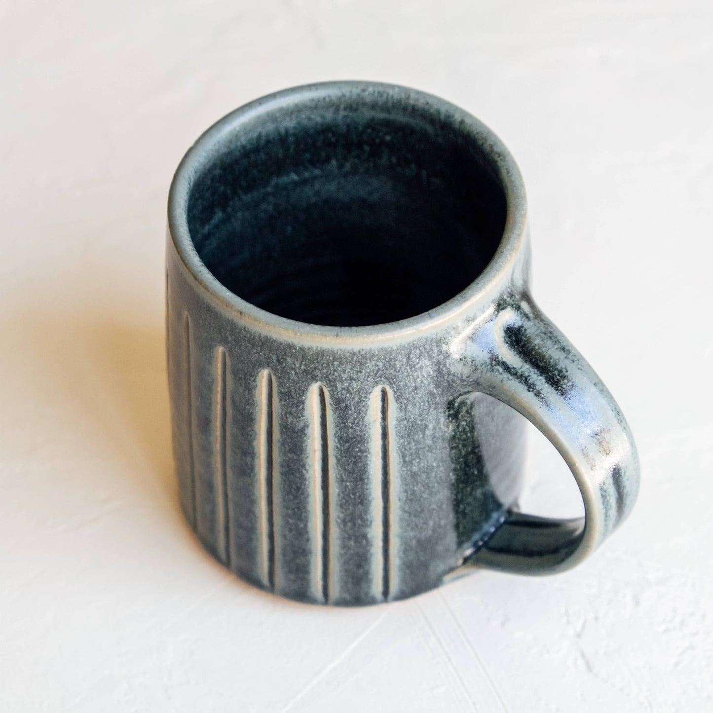 Ceramic Fluted Mug