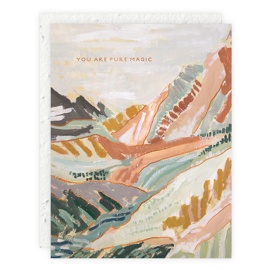 Pure Magic Greeting Card
