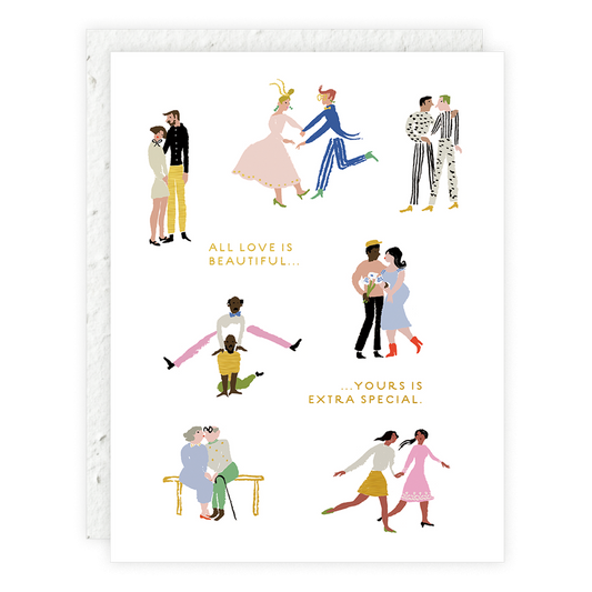 All Love Is Beautiful Greeting Card