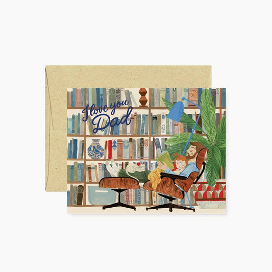 "Love You, Dad" Greeting Card