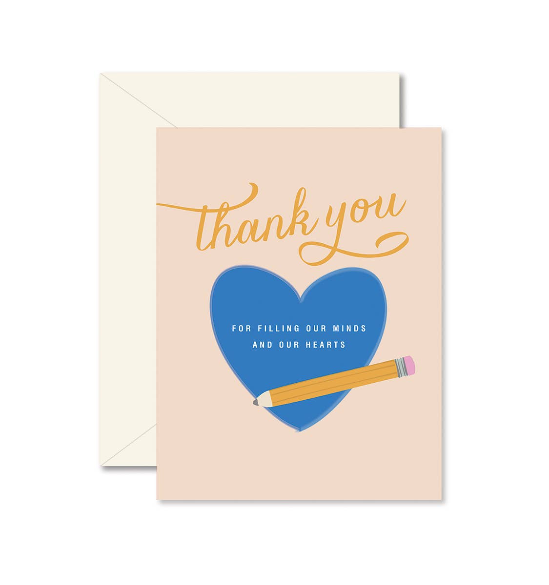 Filling Our Hearts Teacher Appreciation Greeting Card
