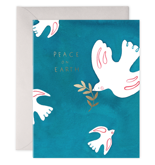 Peace Doves Holiday Greeting Card