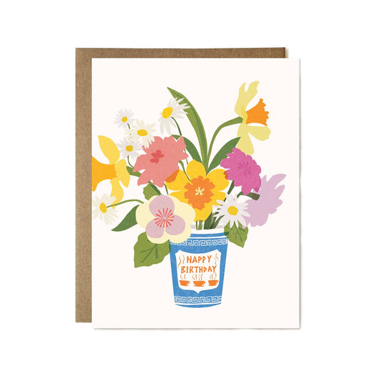 NYC Coffee Birthday Greeting Card