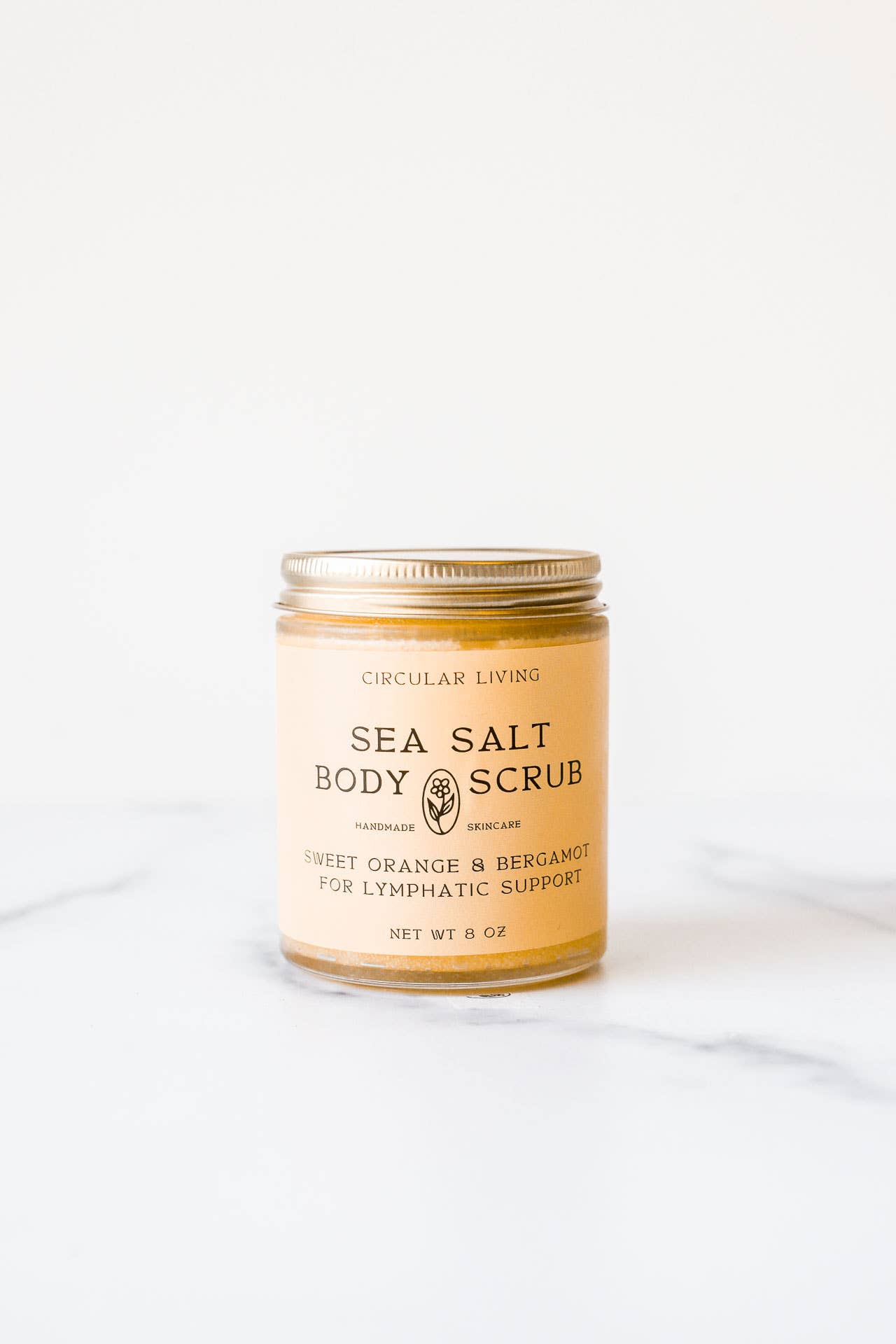 Sweet Orange & Bergamot Sea Salt Body Scrub