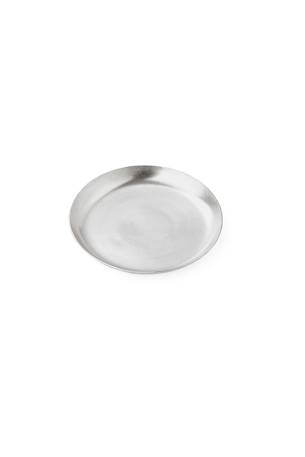 Silver-Plated Round Dish